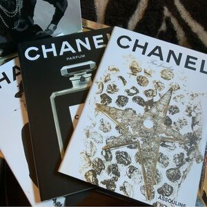 3 Chanel Hardcover Books In Collectible Case